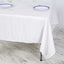 Polyester Square 70"x70" Tablecloth White - Wrinkle - Resistant & Durable Table Cover for Events - Linen Luxes