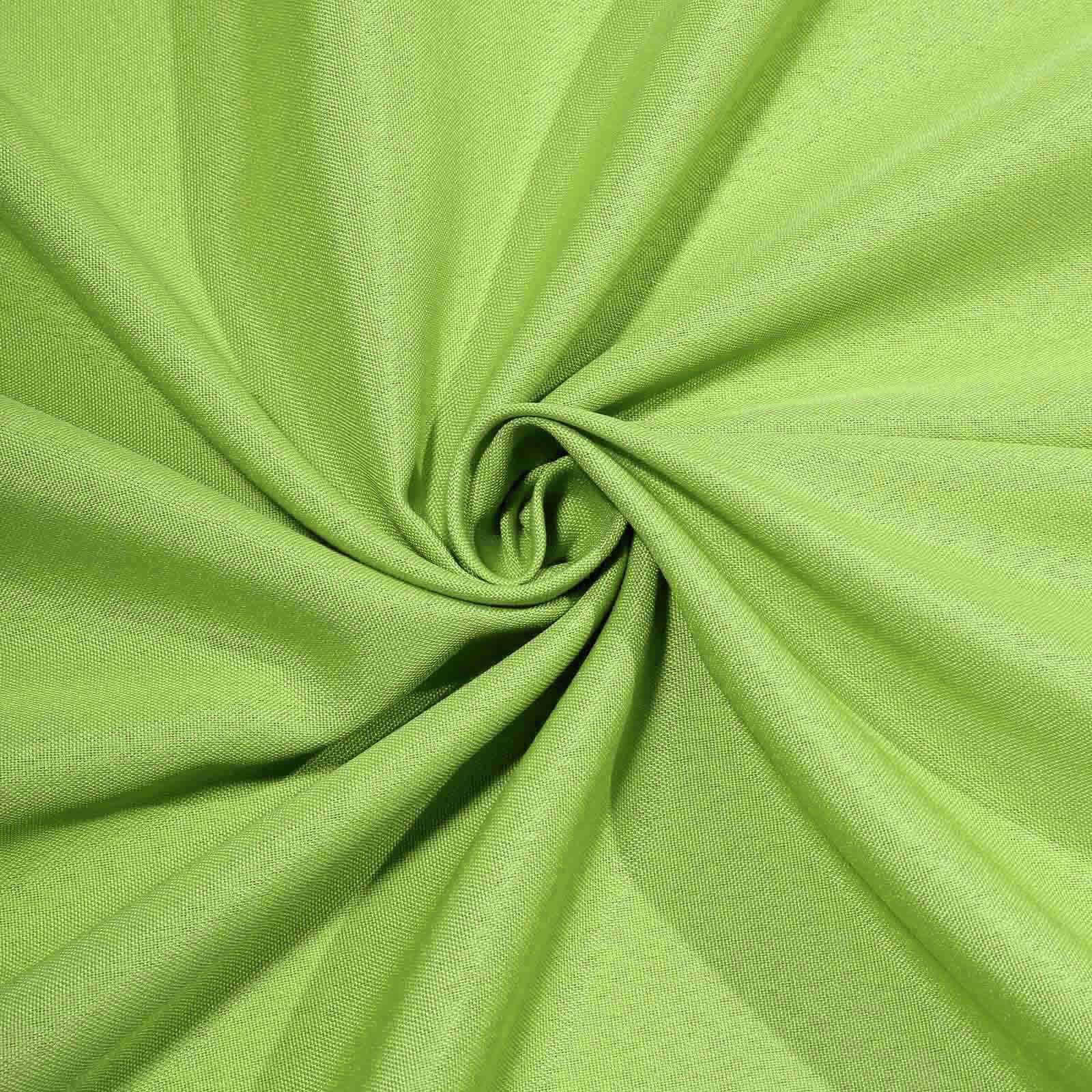 Polyester Square 90"x90" Tablecloth Apple Green - Wrinkle - Resistant & Durable Table Cover - Linen Luxes