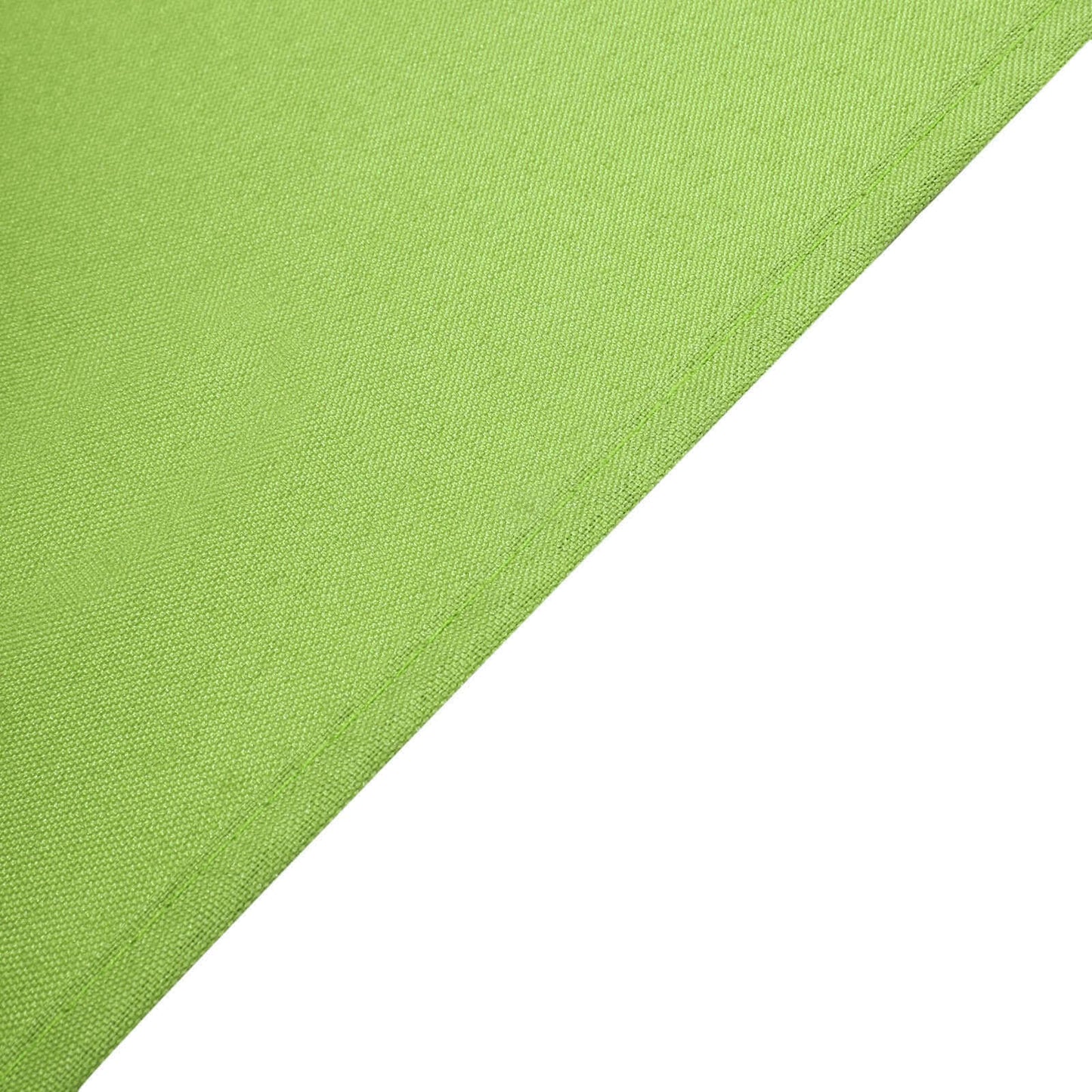 Polyester Square 90"x90" Tablecloth Apple Green - Wrinkle - Resistant & Durable Table Cover - Linen Luxes