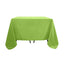 Polyester Square 90"x90" Tablecloth Apple Green - Wrinkle - Resistant & Durable Table Cover - Linen Luxes