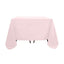 Polyester Square 90"x90" Tablecloth Blush - Wrinkle - Resistant & Durable Table Cover - Linen Luxes