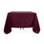 Polyester Square 90"x90" Tablecloth Burgundy - Wrinkle - Resistant & Durable Table Cover - Linen Luxes
