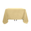Polyester Square 90"x90" Tablecloth Champagne - Wrinkle - Resistant & Durable Table Cover - Linen Luxes