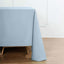 Polyester Square 90"x90" Tablecloth Dusty Blue - Wrinkle - Resistant & Durable Table Cover - Linen Luxes