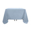 Polyester Square 90"x90" Tablecloth Dusty Blue - Wrinkle - Resistant & Durable Table Cover - Linen Luxes