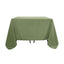 Polyester Square 90"x90" Tablecloth Dusty Sage Green - Wrinkle-Resistant & Durable Table Cover