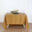 Polyester Square 90"x90" Tablecloth Gold - Wrinkle - Resistant & Durable Table Cover for Events - Linen Luxes