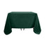 Polyester Square 90"x90" Tablecloth Hunter Emerald Green - Wrinkle - Resistant & Durable Table Cover - Linen Luxes