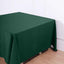 Polyester Square 90"x90" Tablecloth Hunter Emerald Green - Wrinkle - Resistant & Durable Table Cover - Linen Luxes