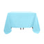 Polyester Square 90"x90" Tablecloth Light Blue - Wrinkle - Resistant & Durable Table Cover - Linen Luxes