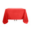 Polyester Square 90"x90" Tablecloth Red - Wrinkle - Resistant & Durable Table Cover - Linen Luxes