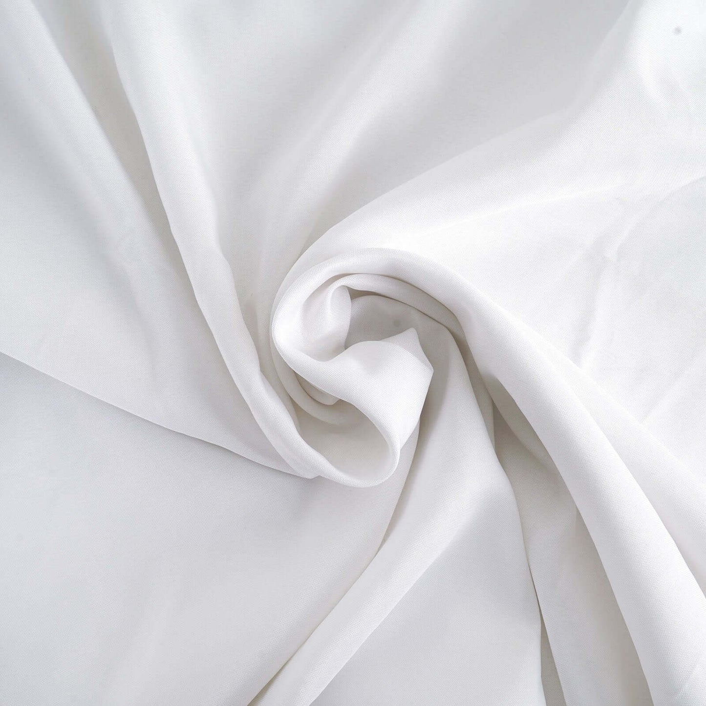 Polyester Square 90"x90" Tablecloth White - Wrinkle - Resistant & Durable Table Cover for Events - Linen Luxes
