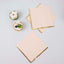 50-Pack Paper Beverage Napkins with Gold Foil Edge Blush - Disposable 2 Ply Cocktail Napkins for Events 6.5"x6.5"