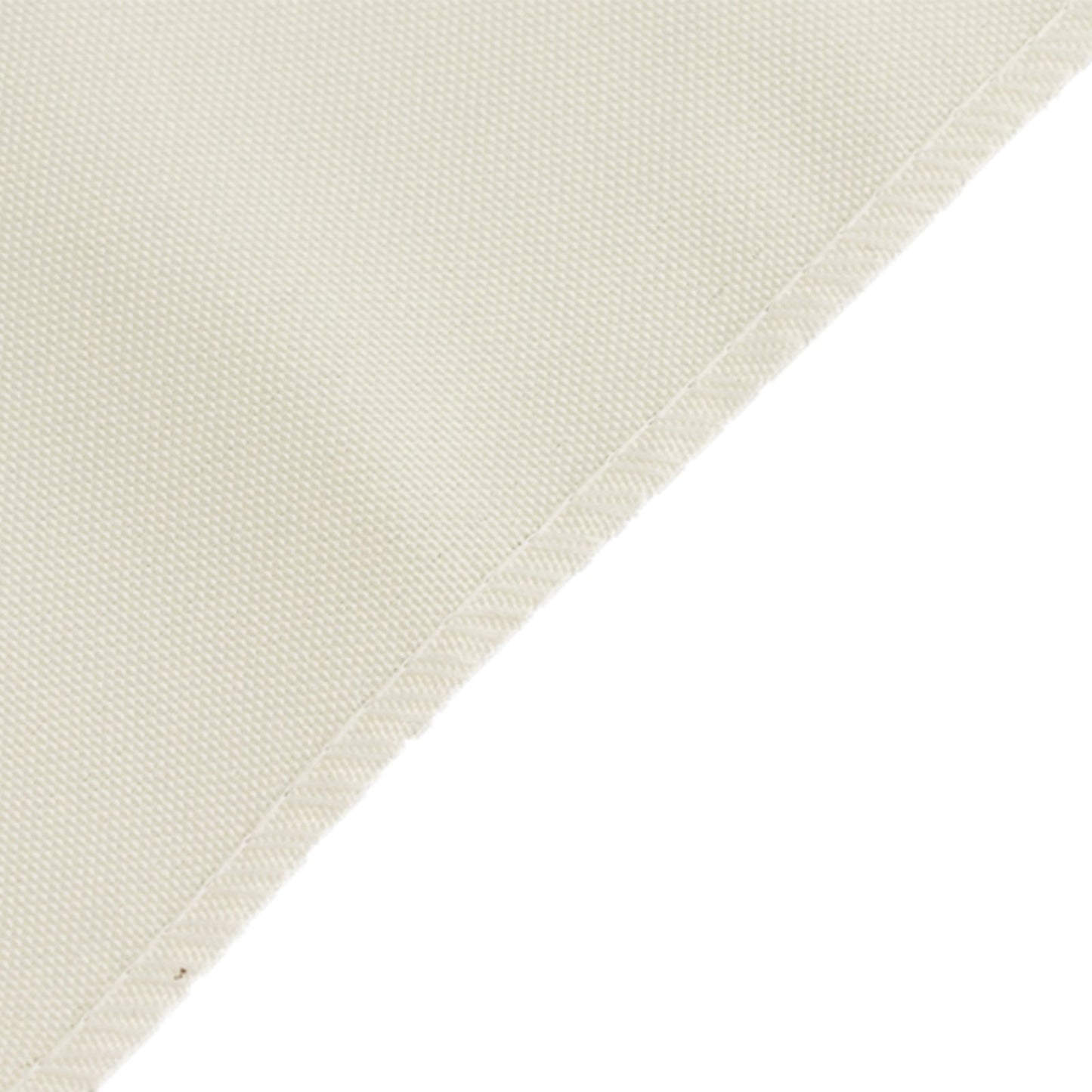 Premium Polyester 6ft Rectangle Tablecloth Ivory Durable Fitted 220GSM Table Cover