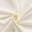 Scuba Rectangular 60"x102" Tablecloth Ivory - Wrinkle Free & Stain Resistant Table Cover
