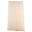 2 Pack Nude Sheer Chiffon Event Curtain Drapes, Durable Flame Resistant Organza Backdrop Event Panels With Rod Pockets - 10ftx10ft