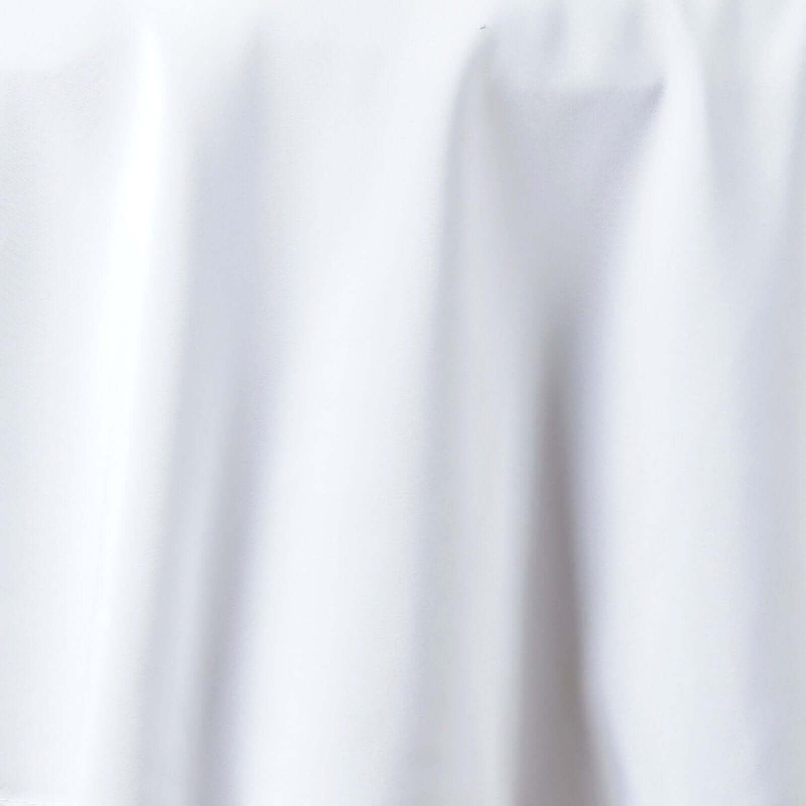 Premium Polyester 120" Round Tablecloth White - Seamless 220GSM Wrinkle - Resistant Design for Classy Events - Linen Luxes