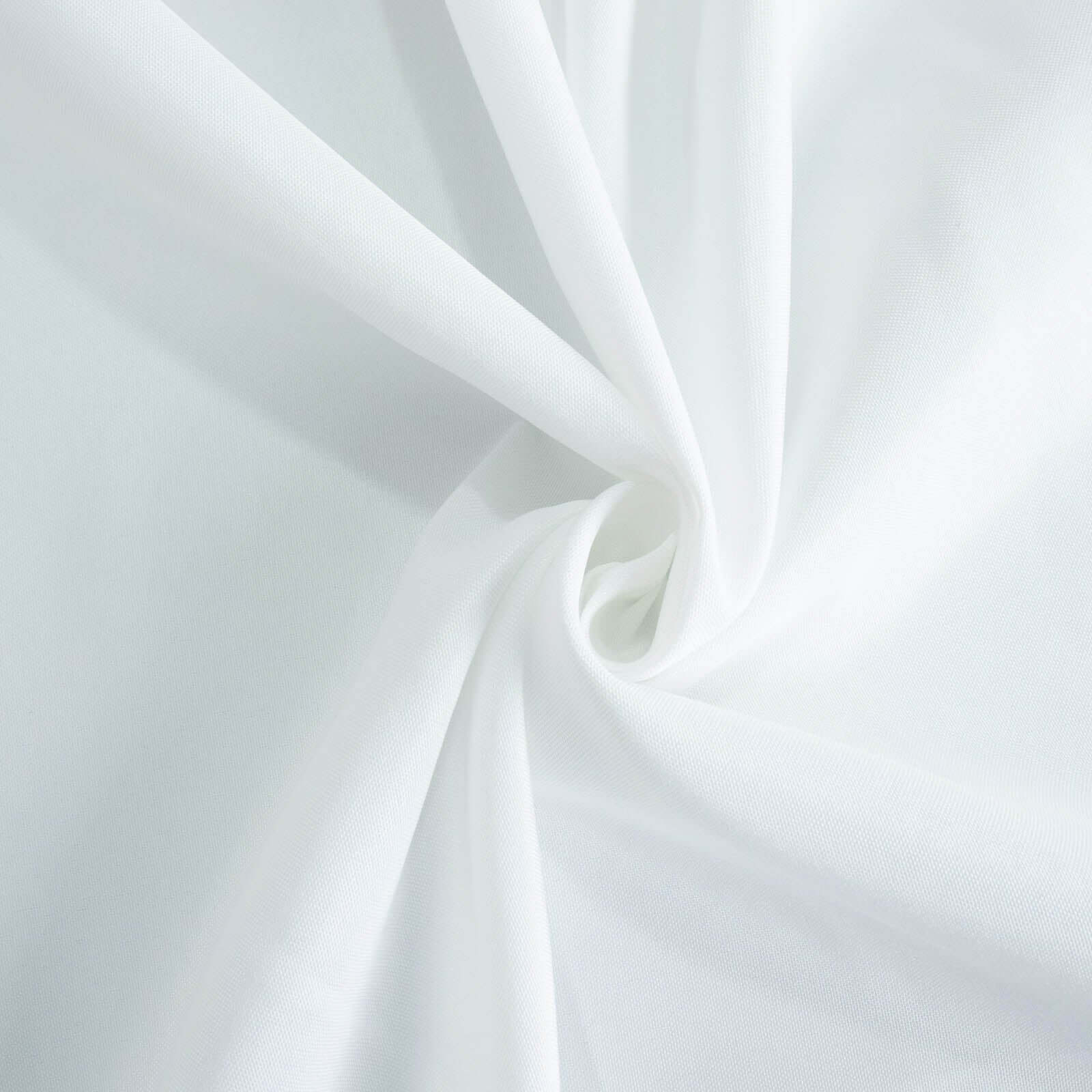 Premium Polyester 54"x54" Square Tablecloth White - Stain and Wrinkle - Resistant 220GSM Finish for Weddings & Events - Linen Luxes