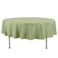 Premium Polyester 90" Round Tablecloth Dusty Sage Green - Stain and Wrinkle-Resistant Design with 220GSM Thickness Table Cover