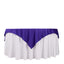 Scuba 70"x70" Table Overlay Square Tablecloth Purple - Wrinkle Free & Stain Resistant Table Cover