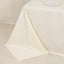 Cotton Blend 90"x132" Rectangle Tablecloth Ivory - Seamless Wrinkle-Resistant Table Cover
