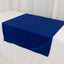 Scuba Polyester 36"x72" Wide Table Runner Royal Blue - Wrinkle-Free Trade Show Table Linen