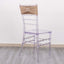 5 Pack Stretch Spandex Chair Sashes Nude - Reusable Chair Bands with Silver Diamond Ring Slide Buckle 5"x14"