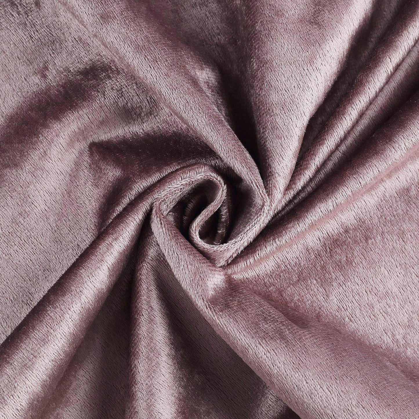 Premium Velvet 120" Round Tablecloth Mauve - Reusable Soft & Seamless Table Cover - Linen Luxes