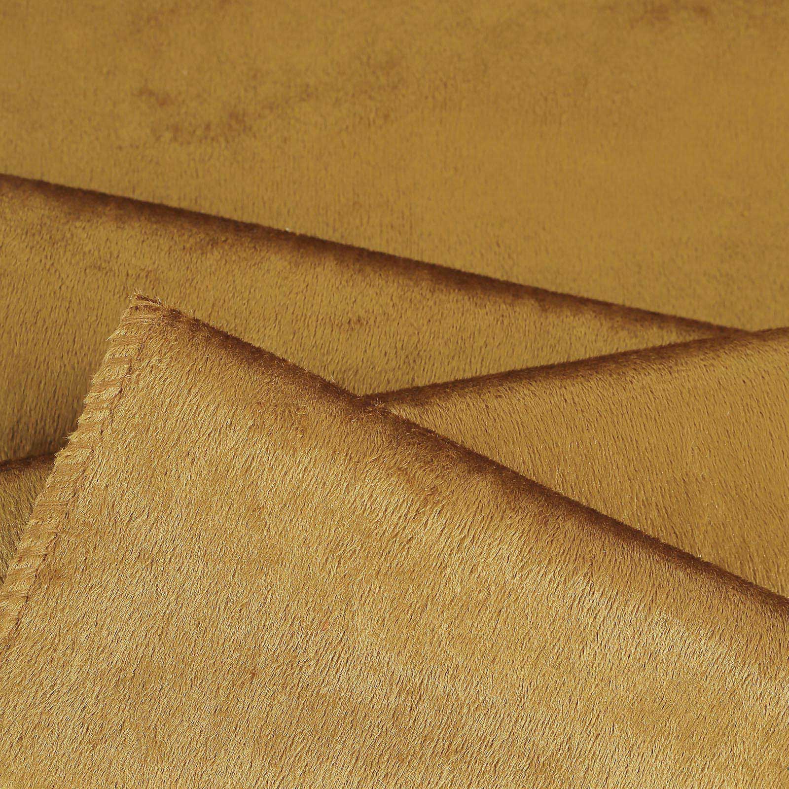 Premium Velvet 12"x108" Table Runner Gold - Sheen Finish & Reusable Table Decor for Weddings & Events - Linen Luxes