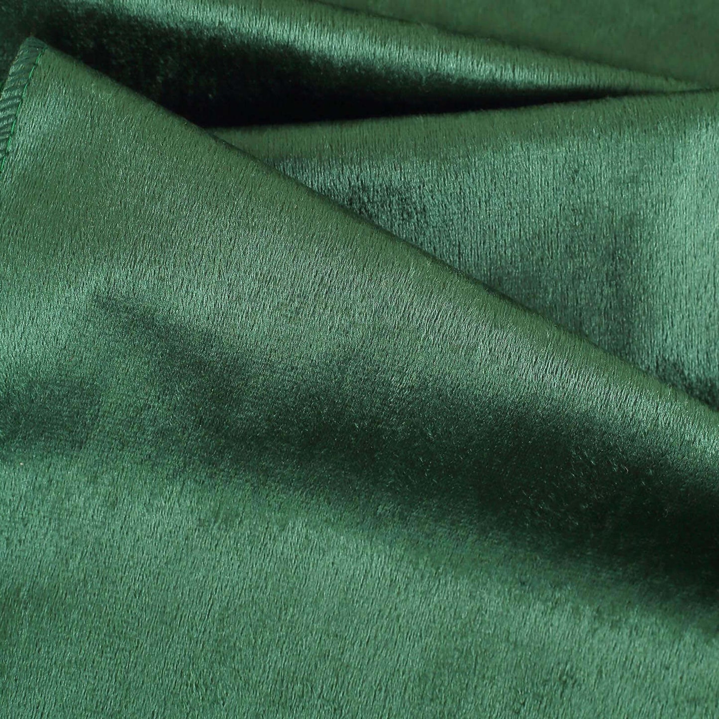 Premium Velvet 12"x108" Table Runner Hunter Emerald Green - Sheen Finish Reusable Table Decor - Linen Luxes