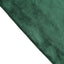 Premium Velvet 60"x102" Rectangle Tablecloth Hunter Emerald Green - Reusable & Soft Table Cover - Linen Luxes