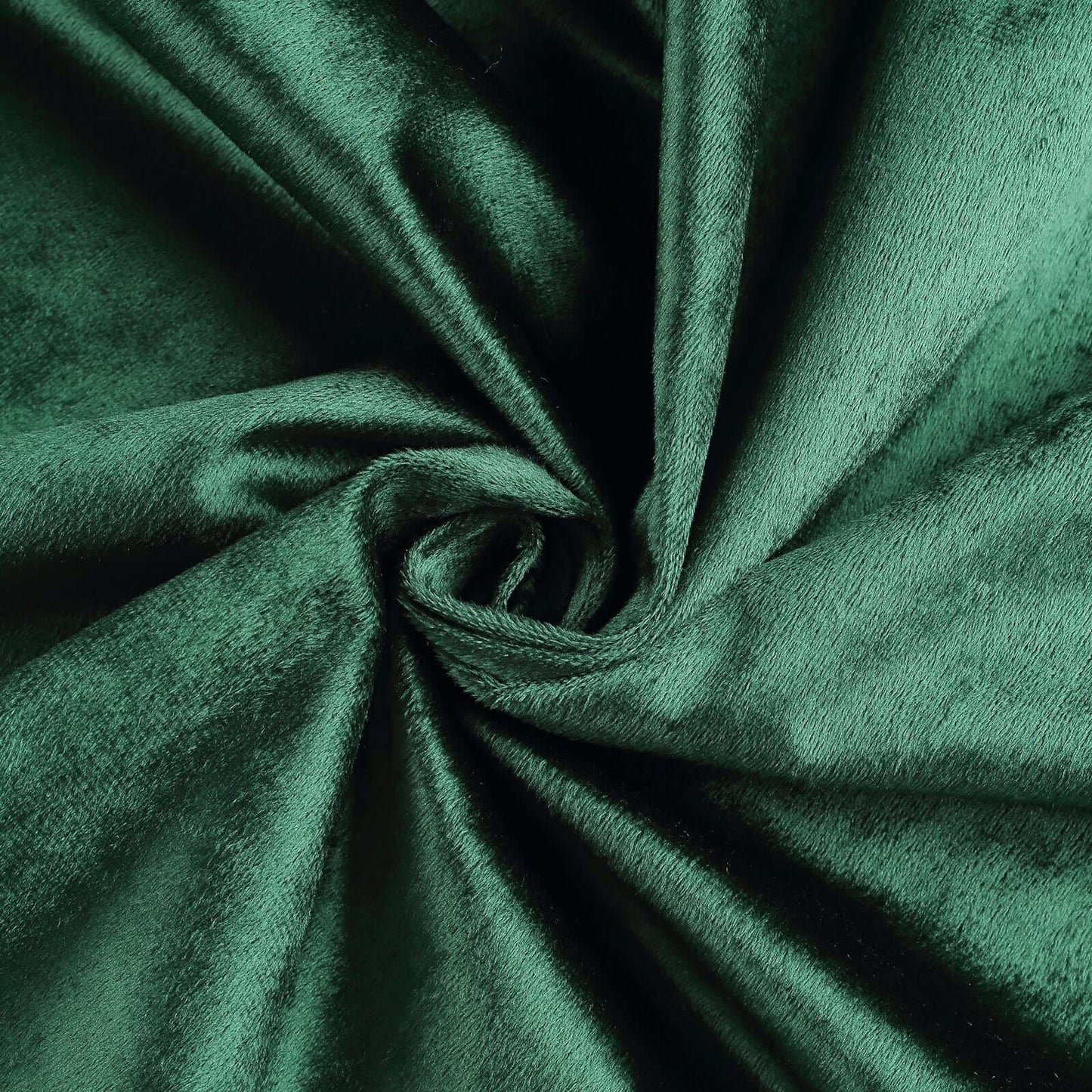 Premium Velvet 60"x102" Rectangle Tablecloth Hunter Emerald Green - Reusable & Soft Table Cover - Linen Luxes