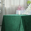 Premium Velvet 60"x102" Rectangle Tablecloth Hunter Emerald Green - Reusable & Soft Table Cover - Linen Luxes