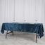 Premium Velvet 60"x102" Rectangle Tablecloth Navy Blue - Reusable & Soft Table Cover - Linen Luxes