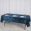 Premium Velvet 60"x102" Rectangle Tablecloth Navy Blue - Reusable & Soft Table Cover - Linen Luxes