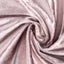 Premium Velvet 90"x132" Rectangle Tablecloth Mauve - Reusable Soft & Seamless Table Cover - Linen Luxes