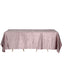Premium Velvet 90"x132" Rectangle Tablecloth Mauve - Reusable Soft & Seamless Table Cover - Linen Luxes