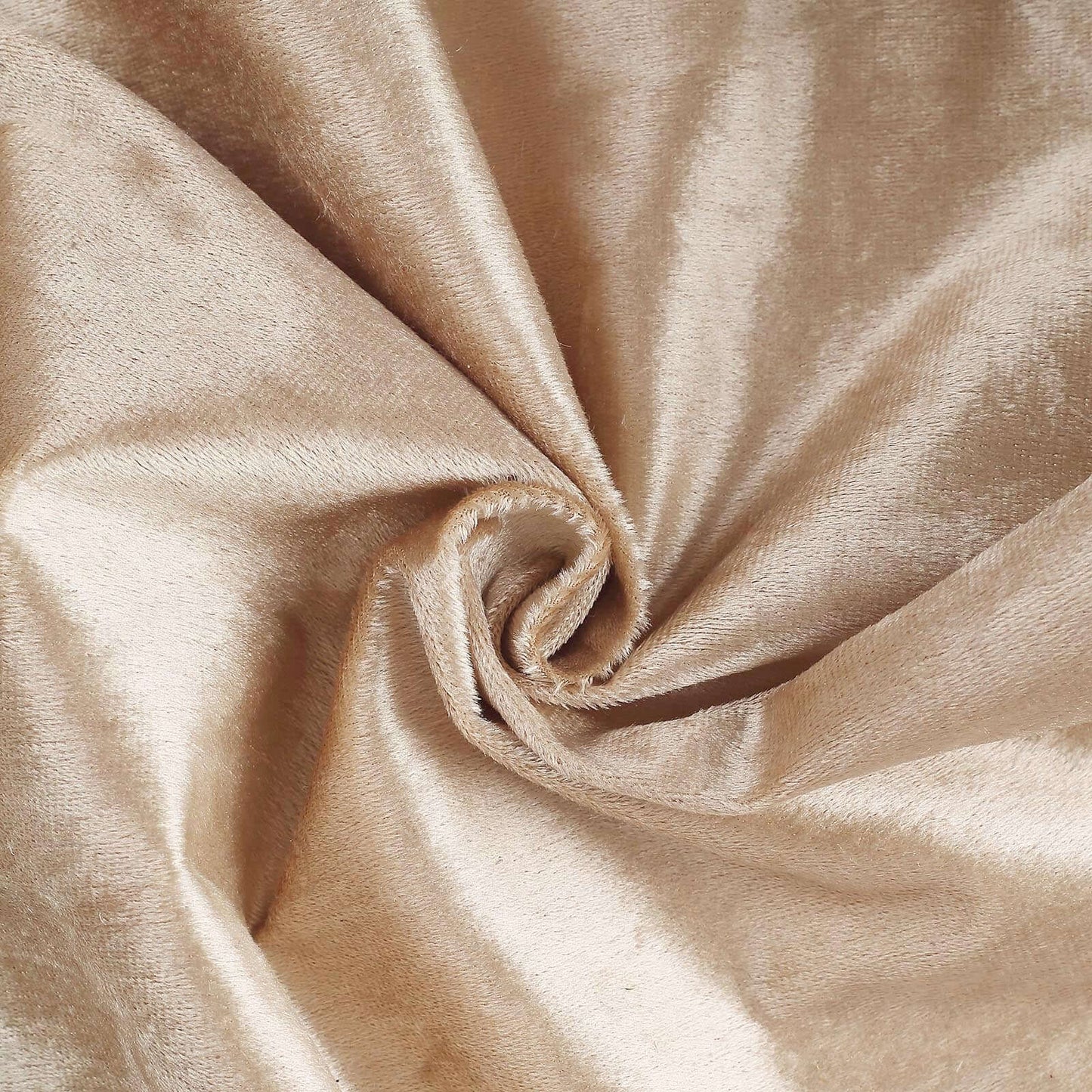 Premium Velvet 90"x156" Rectangle Tablecloth Champagne - Reusable Soft & Seamless Table Cover - Linen Luxes