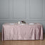Premium Velvet 90"x156" Rectangle Tablecloth Mauve - Reusable Soft & Seamless Table Cover - Linen Luxes