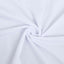 Set of 4 Matte White Spandex Half Moon Chiara Backdrop Stand Covers, Custom Fitted Wedding Arch Covers - 2.5ft,5ft,6ft,7ft