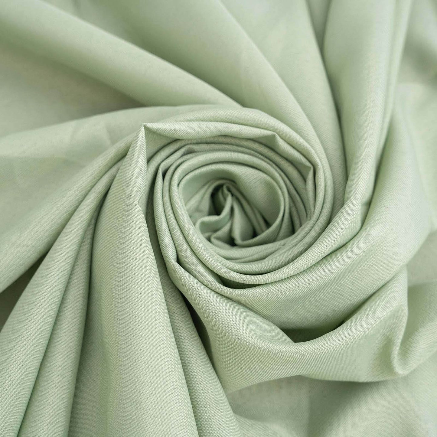 Polyester 120" Round Tablecloth Sage Green - Seamless Wrinkle-Resistant Table Cover