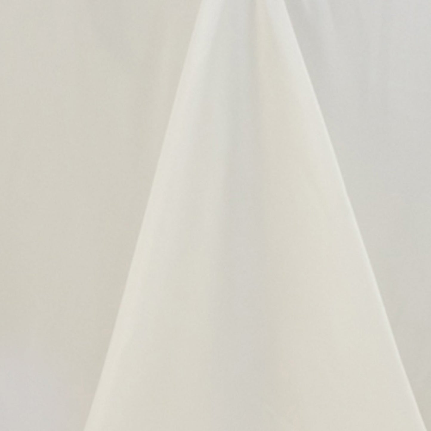 Fire Retardant Premium Polyester 90"x156" Rectangular Tablecloth Ivory - High-Performance Seamless Table Cover