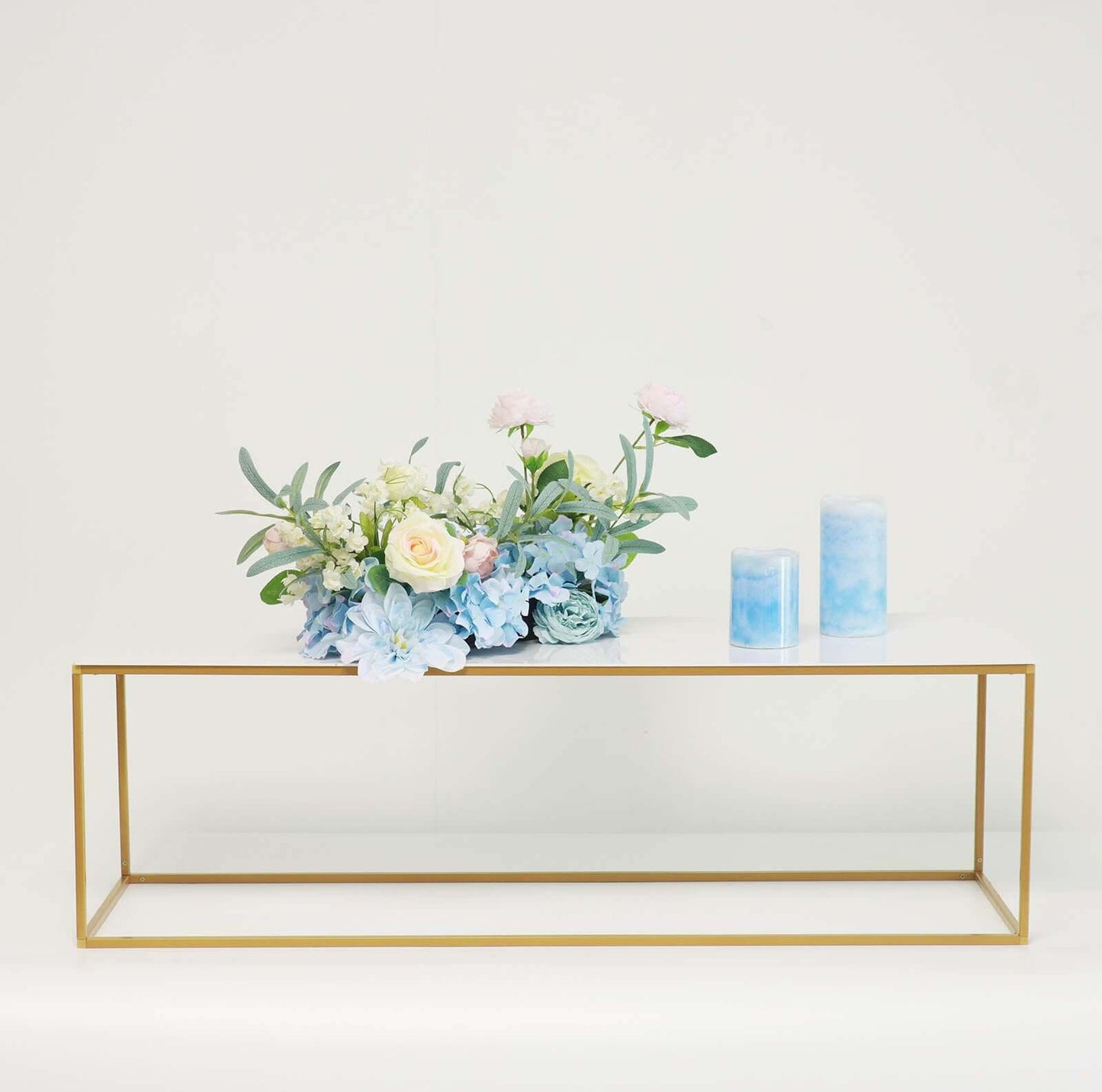 2-Pack Acrylic Plexiglass Sheets Rectangular Side Plates White - Protective Film Coating 40"x12"