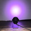6W Purple LED Backdrop Uplight, Outdoor Waterproof Landscape Spotlight