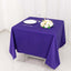Scuba Square 70"x70" Tablecloth Purple - Wrinkle Free & Stain Resistant Table Cover