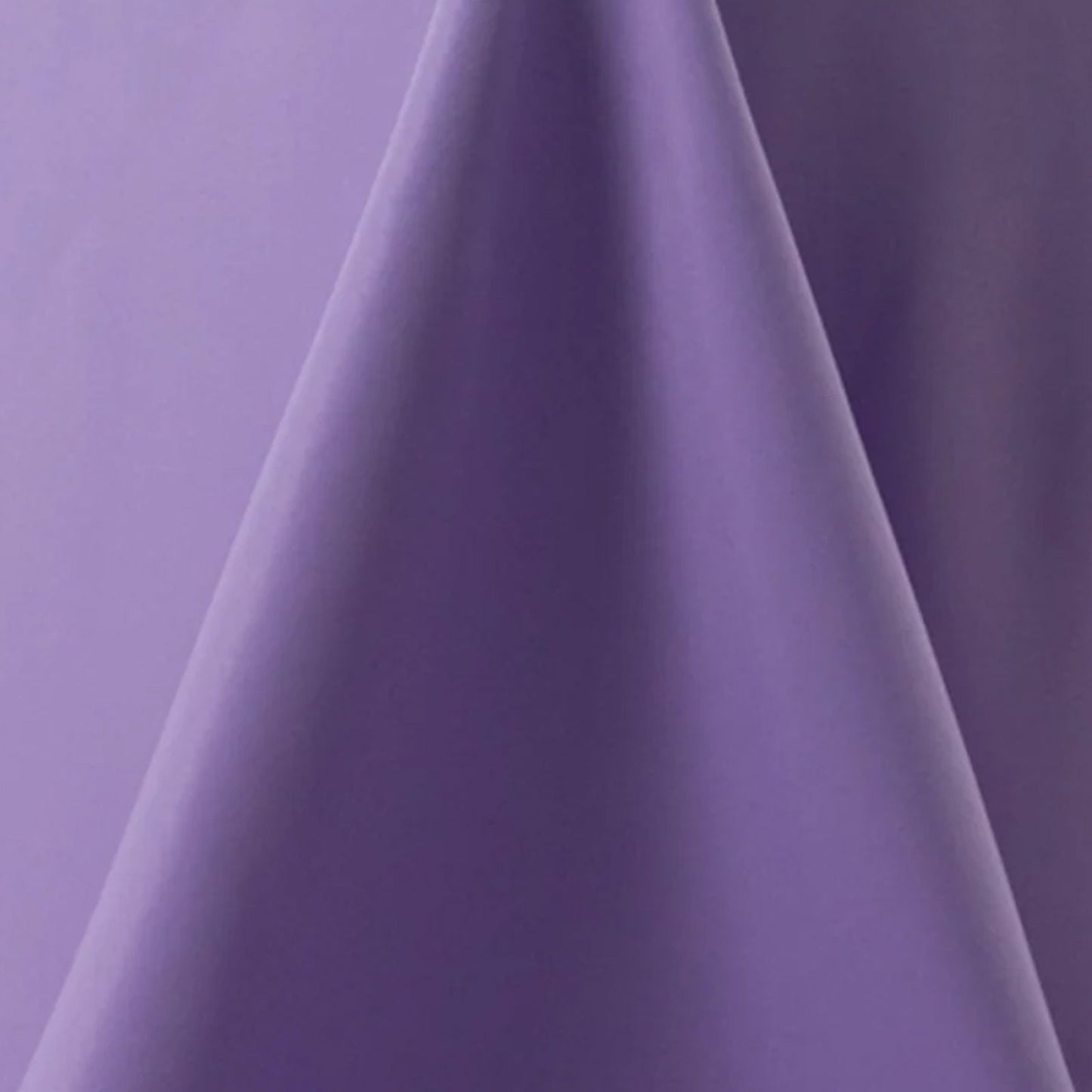 Premium Polyester 90"x132" Rectangle Tablecloth Lavender Lilac - Seamless 220GSM Stain-Resistant Table Cover