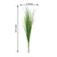 3 Plants 20" Green Artificial Indoor Outdoor Decorative Grass Sprays