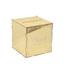 10" Gold Mirror Acrylic Wedding Card Box with Slot - Wishing Well Money Box for Reception, Graduation, and Events