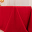 Cotton Blend 90"x156" Rectangle Tablecloth Red - Seamless Wrinkle-Resistant Table Cover