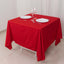 Scuba Square 70"x70" Tablecloth Red - Wrinkle Free & Stain Resistant Table Cover